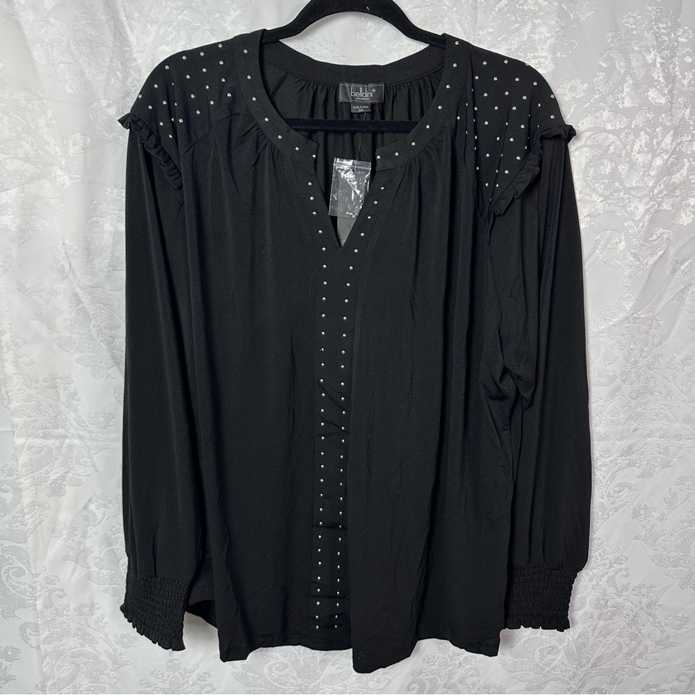 Belldini‎ Elegant Black Women's Top